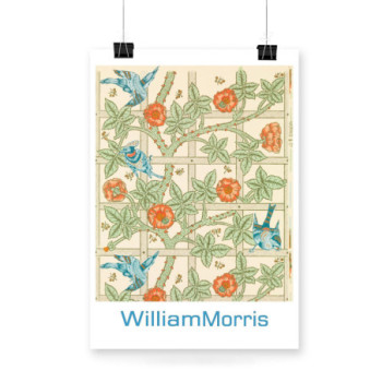 Plakat Morris pattern