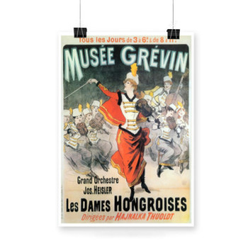 Plakat Musee Grevin Grand Orchestre 1888