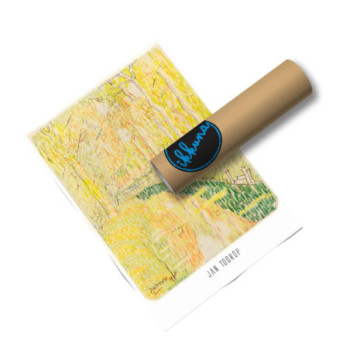 Plakat Navigates between trees