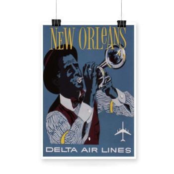 Plakat New Orleans Travel Poster