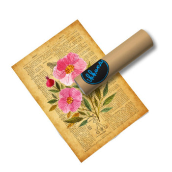 Plakat Old Flowers Illustration