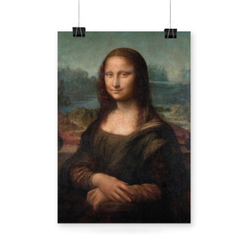 Plakat Portrait of Mona Lisa del Giocondo