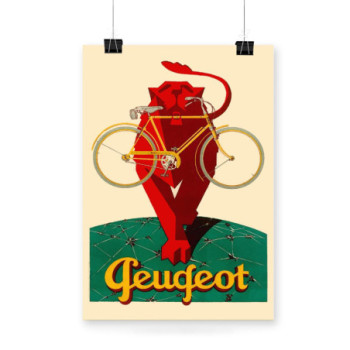 Plakat Peugeot