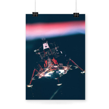 Plakat Onboard Apollo 11 Eagle from NASA