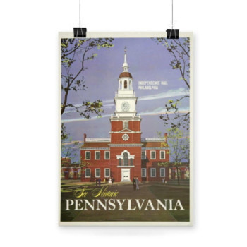 Plakat Pennsylvania Travel Poster