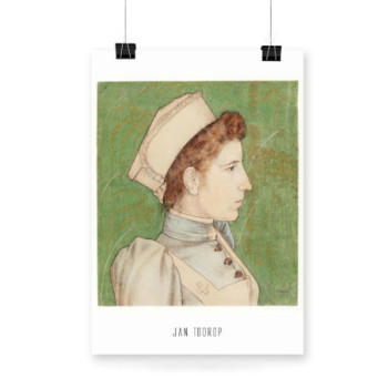 Plakat Portrait of Nurse Nelly