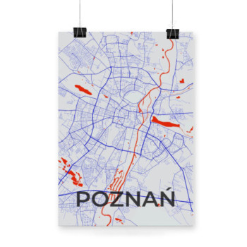 Plakat Poznan Top View