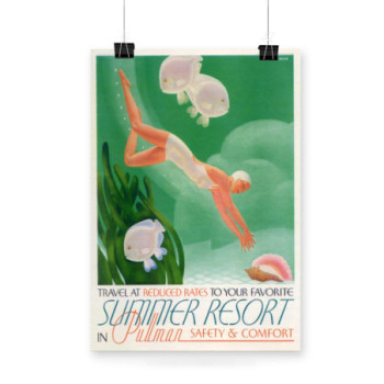 Plakat Pullman Travel Poster