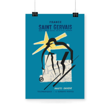 Plakat Saint Gervais