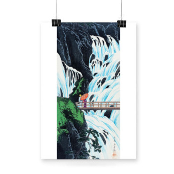 Plakat Shiragumo Waterfall of Nikkō
