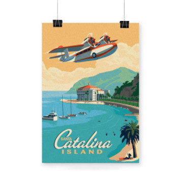 Plakat Santa Catalina