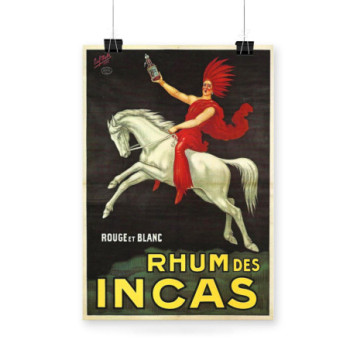 Plakat Rhum De Incas Ad Poster