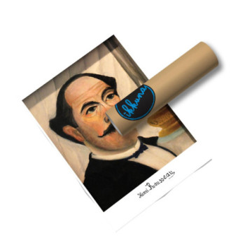 Plakat Self-Portrait of the Artist with a Lamp