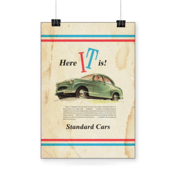 Plakat Standard Cars