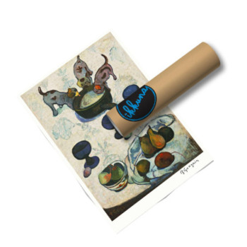 Plakat Still Life with Three Puppies