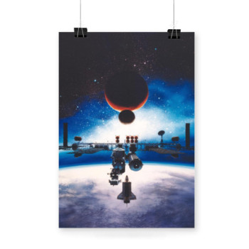 Plakat Space Station