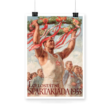 Plakat Spartakiada 1955