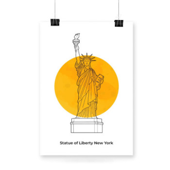 Plakat Statue of Liberty New York